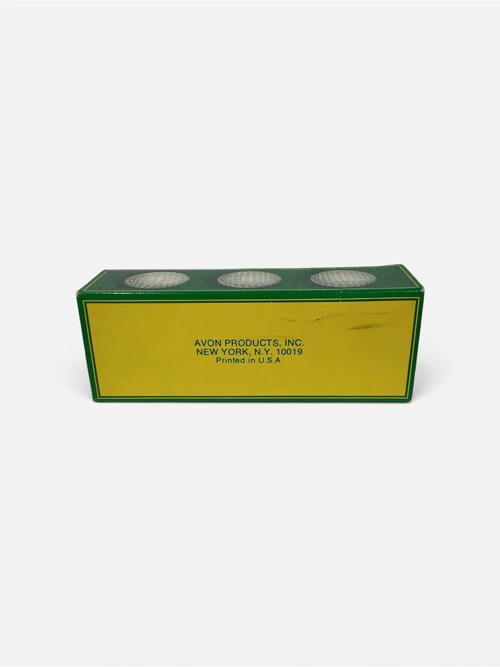 Avon White Golf Ball Soaps Set of 3